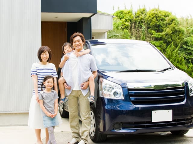 車と家族